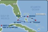 Круиз на Багамы и в самую южную точку США - Ки Вест